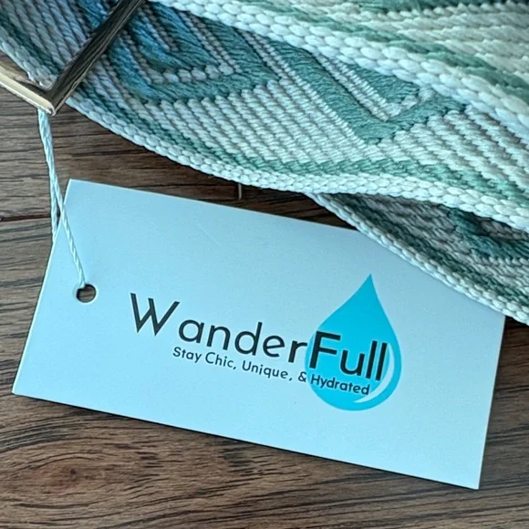 WanderFull Seafoam Quilted Crossbody Bag - Picture 2 of 5